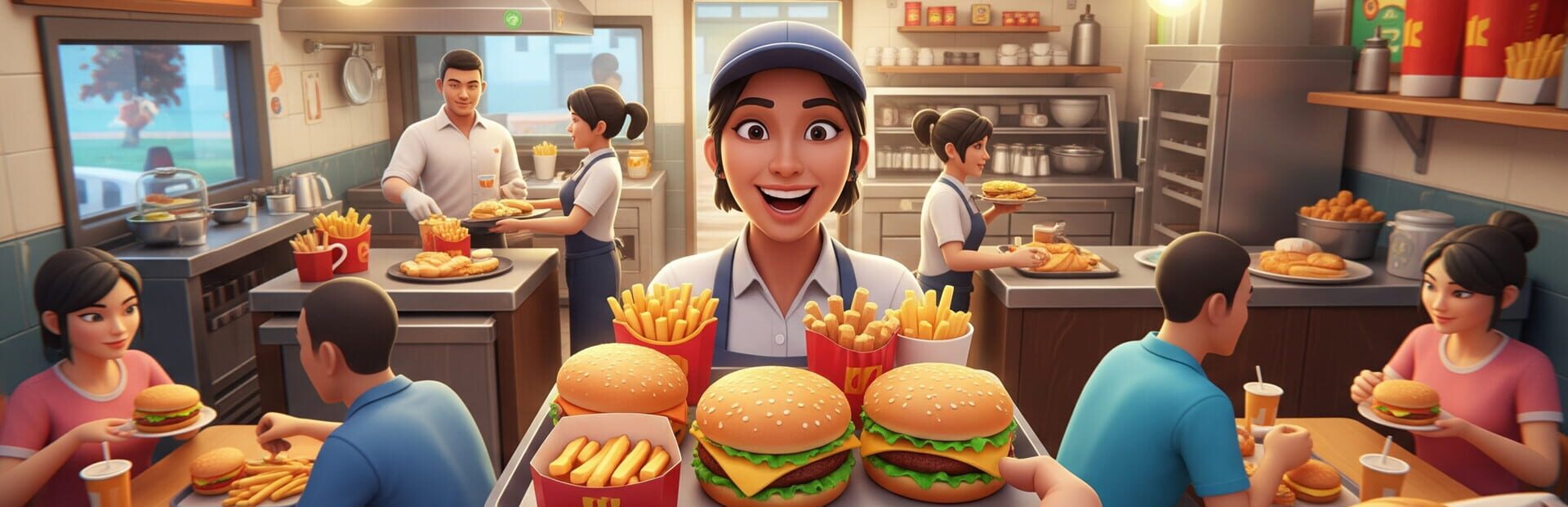 Burger Shift: Team Rush artwork 10