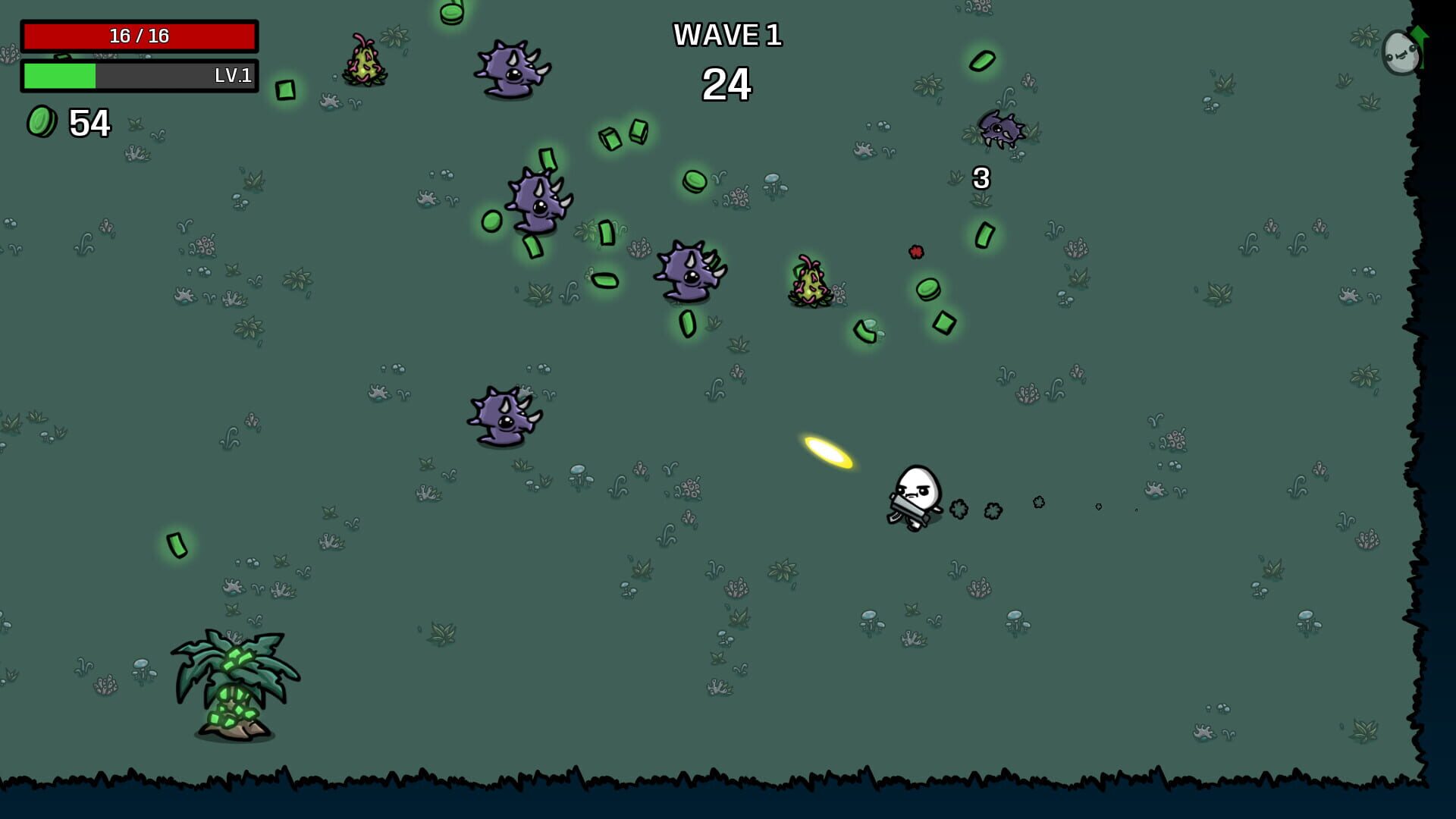 Brotato: Primal Dread screenshot 1