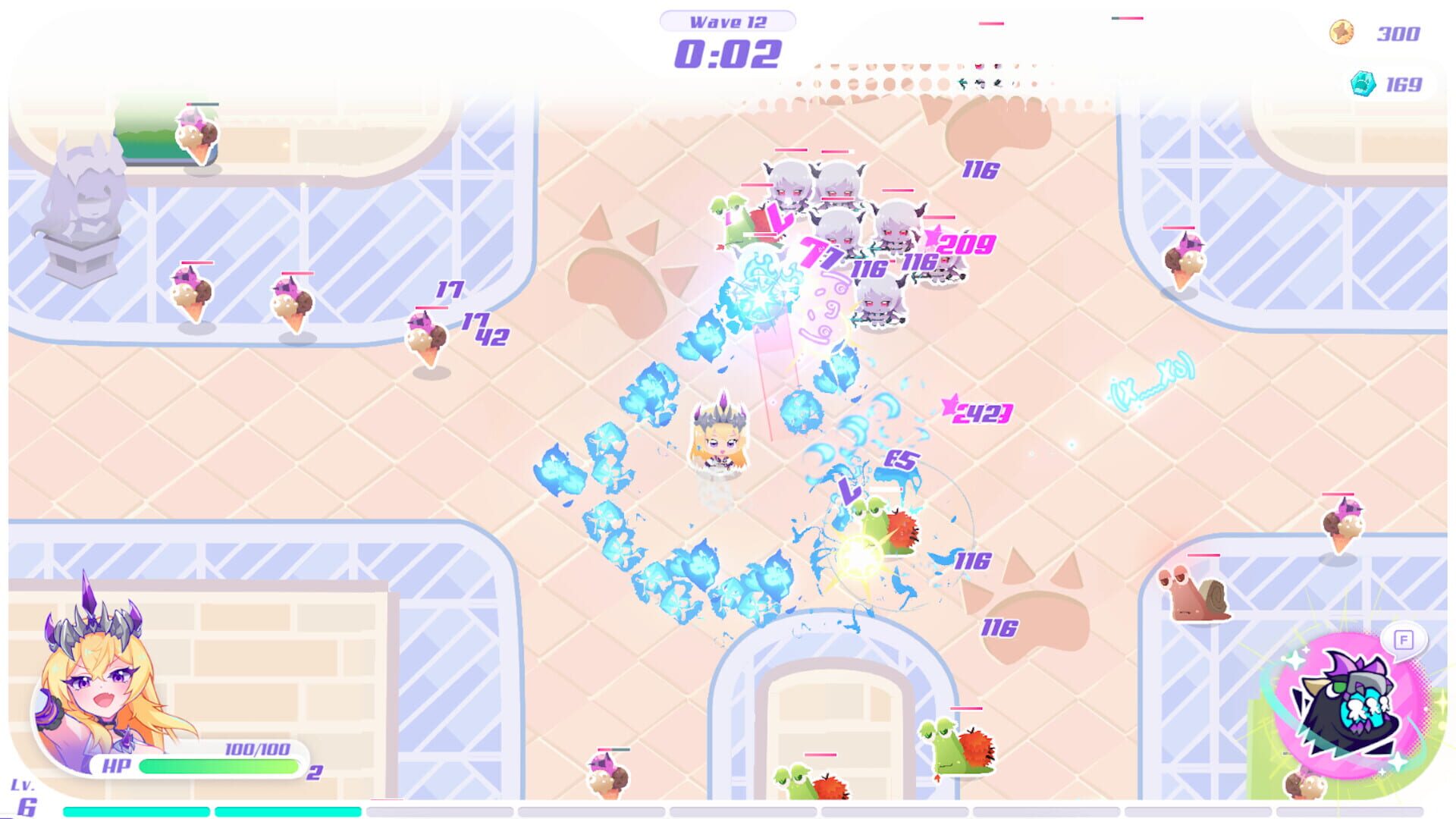Kaiju Princess: Super Survivor Showdown screenshot 1