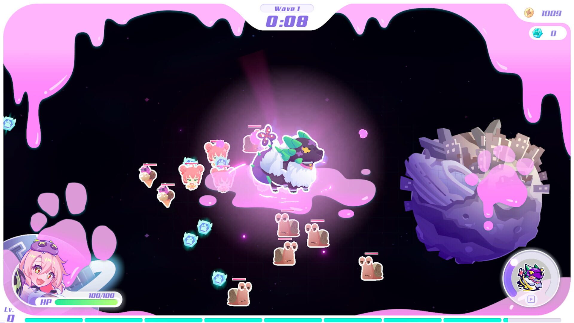 Kaiju Princess: Super Survivor Showdown screenshot 2