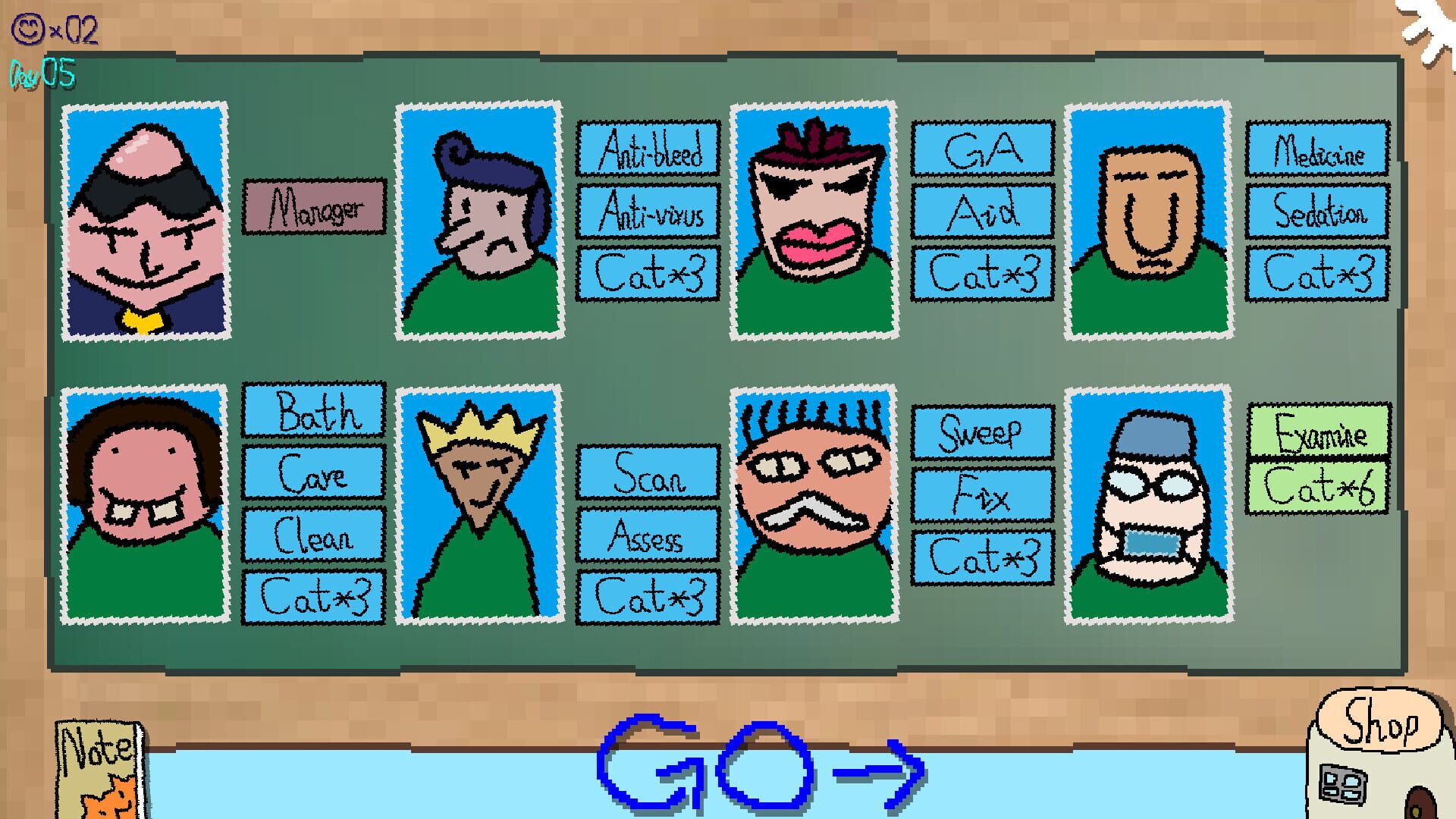 Cut Cats' Balls screenshot 1