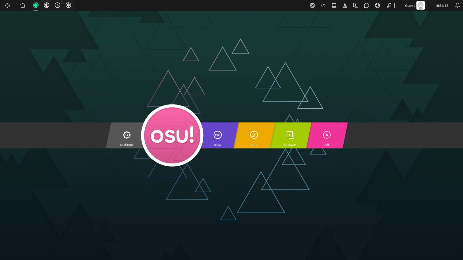 Osu!Lazer screenshot 1