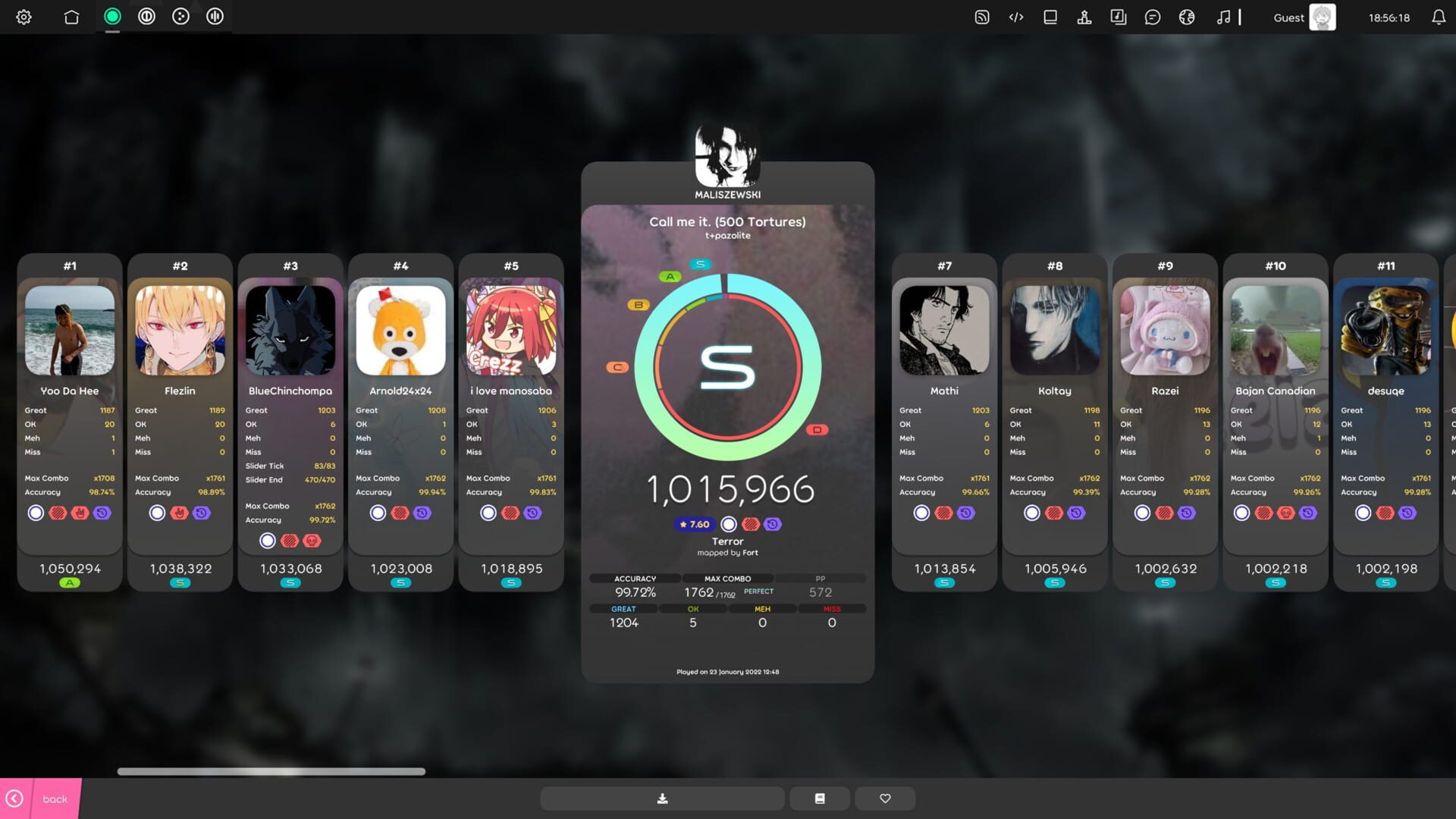 Osu!Lazer screenshot 9