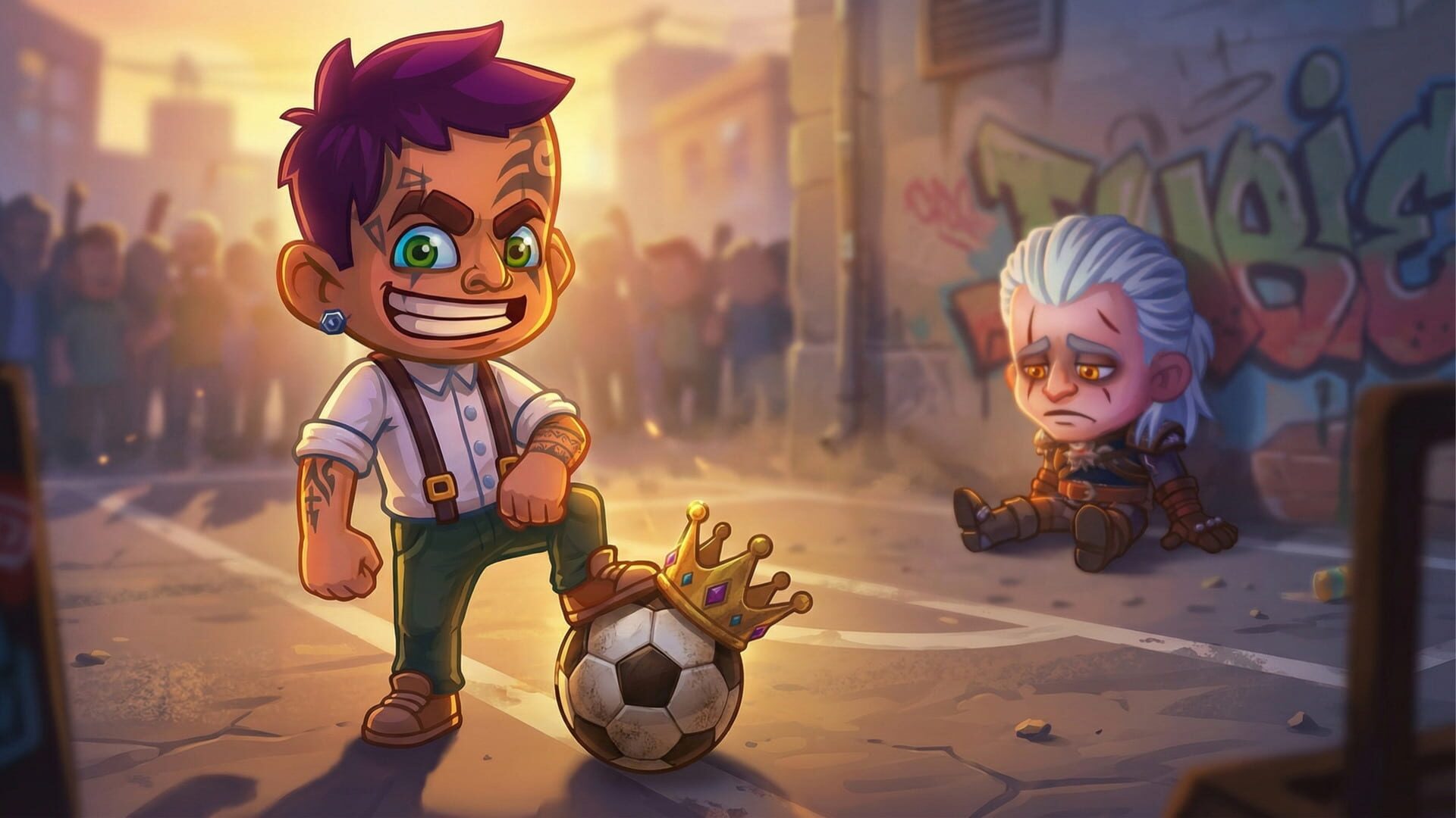 1x1 Street Football: mini soccer PvP screenshot 2