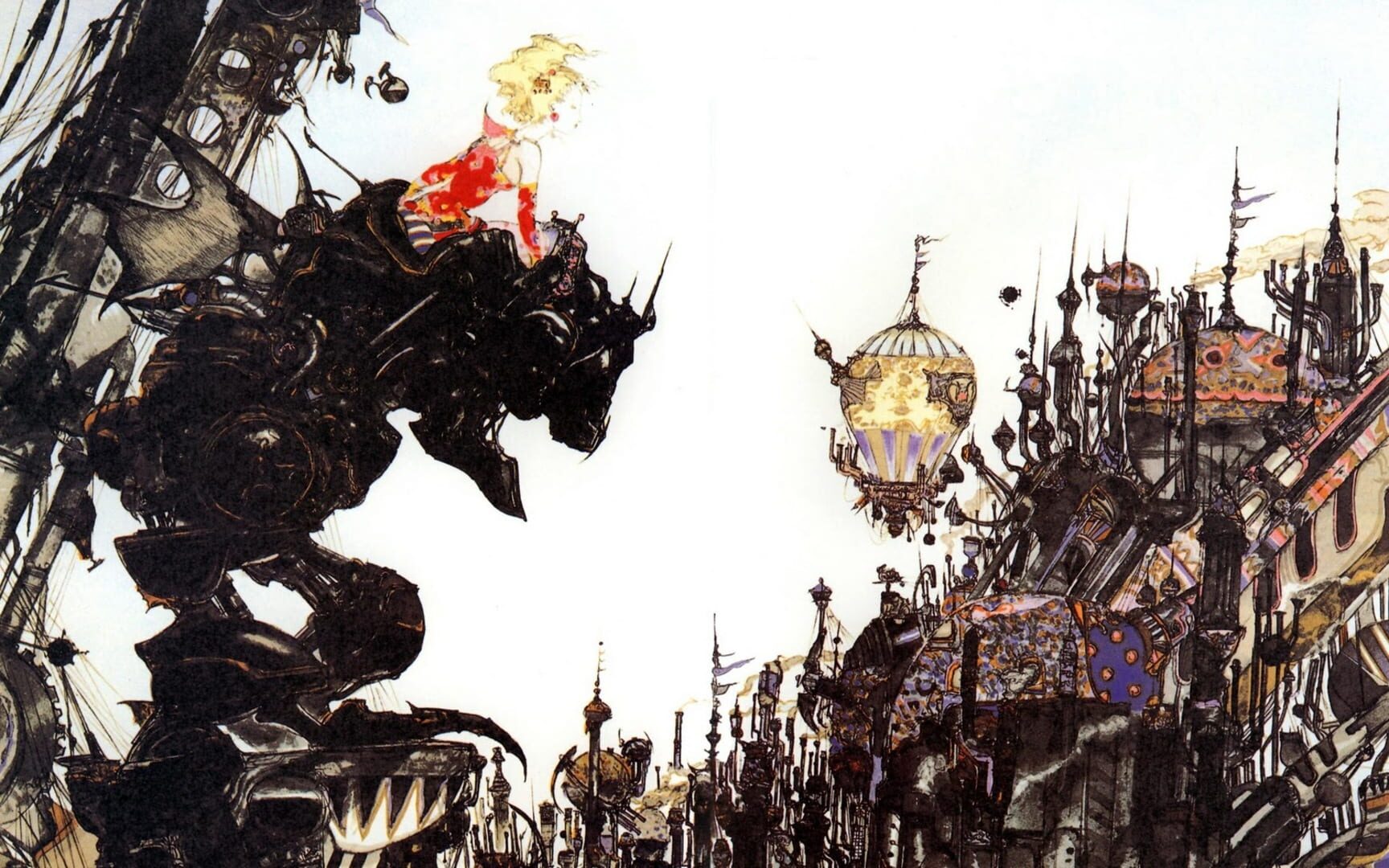 Final Fantasy III artwork 7
