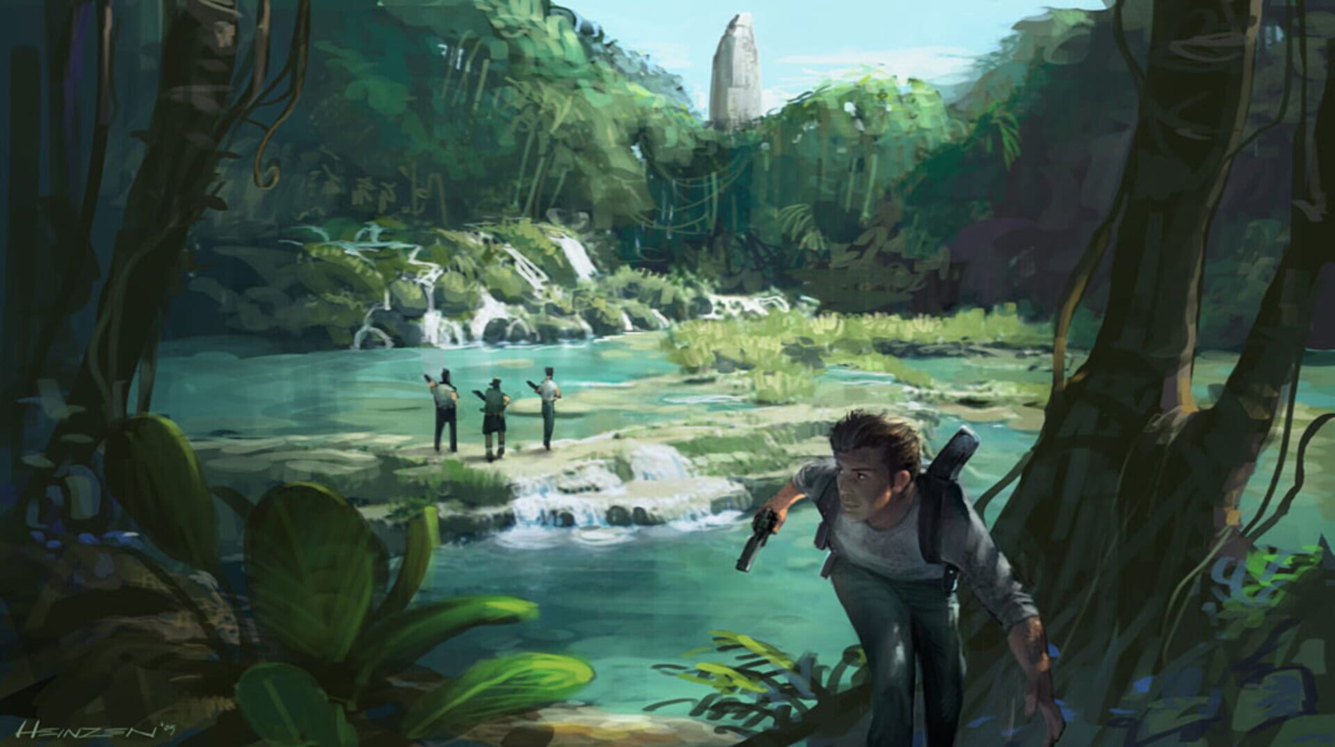 Uncharted: Drake's Fortune artwork 16