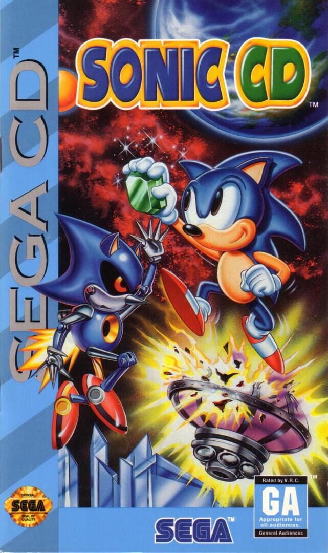 Sonic CD artwork 11
