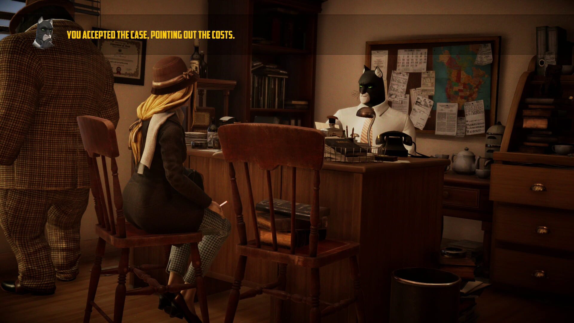 Blacksad: Under the Skin screenshot 9