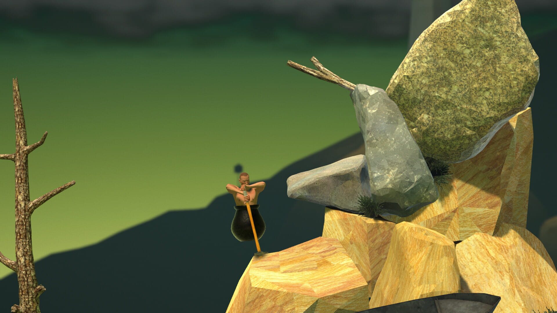 Getting Over It with Bennett Foddy screenshot 19