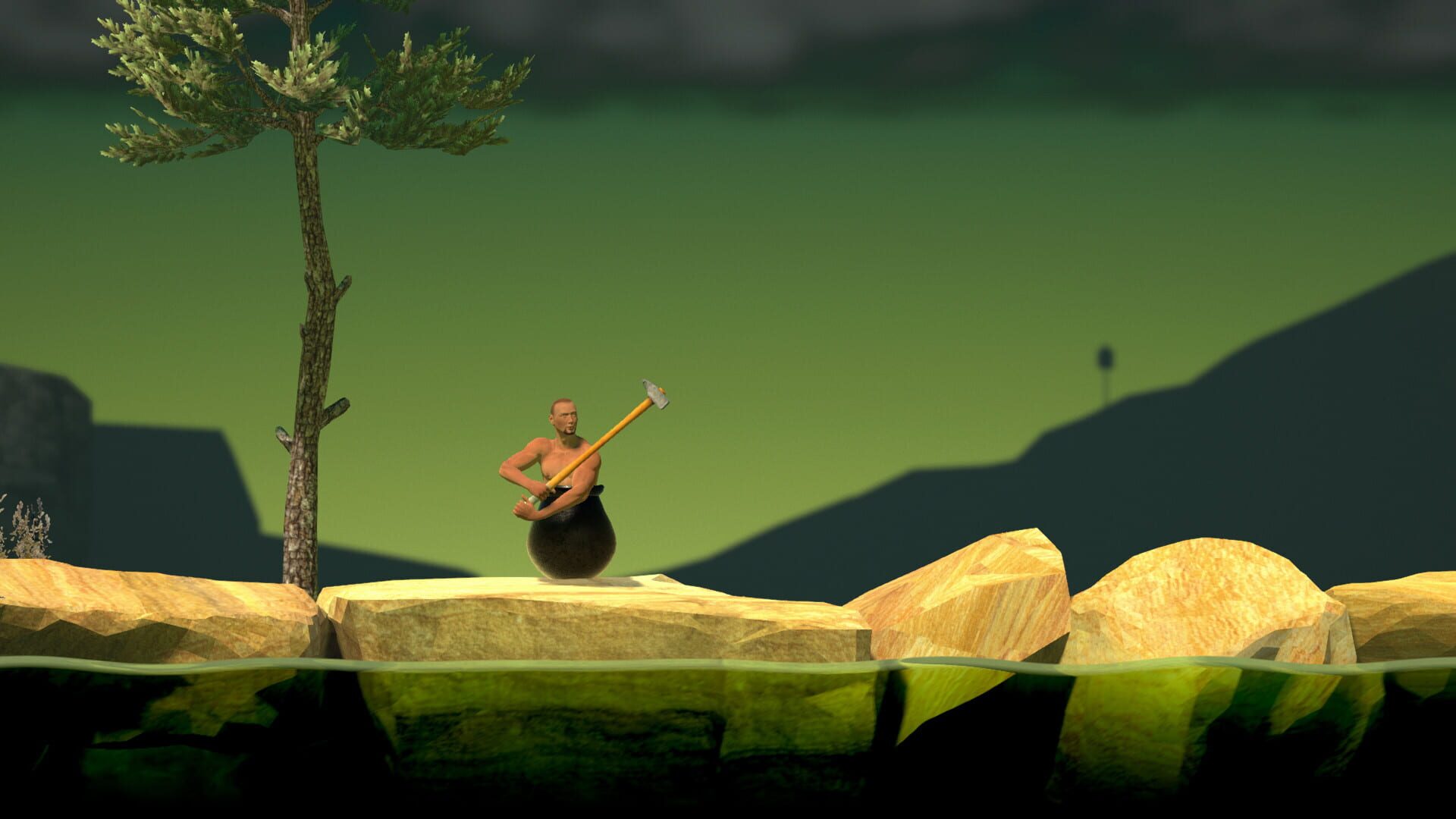 Getting Over It with Bennett Foddy screenshot 17