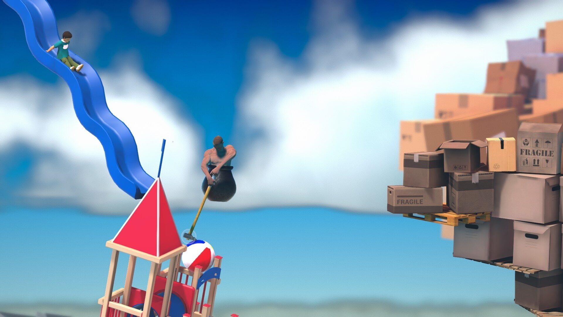 Getting Over It with Bennett Foddy screenshot 12