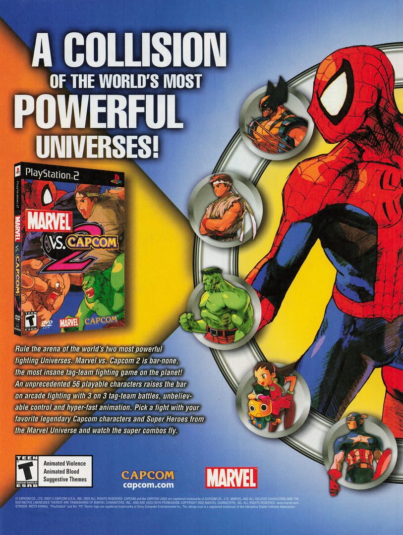 Marvel vs. Capcom 2: New Age of Heroes artwork 18