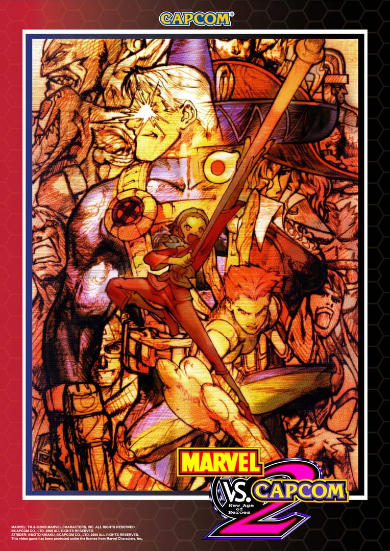 Marvel vs. Capcom 2: New Age of Heroes artwork 12
