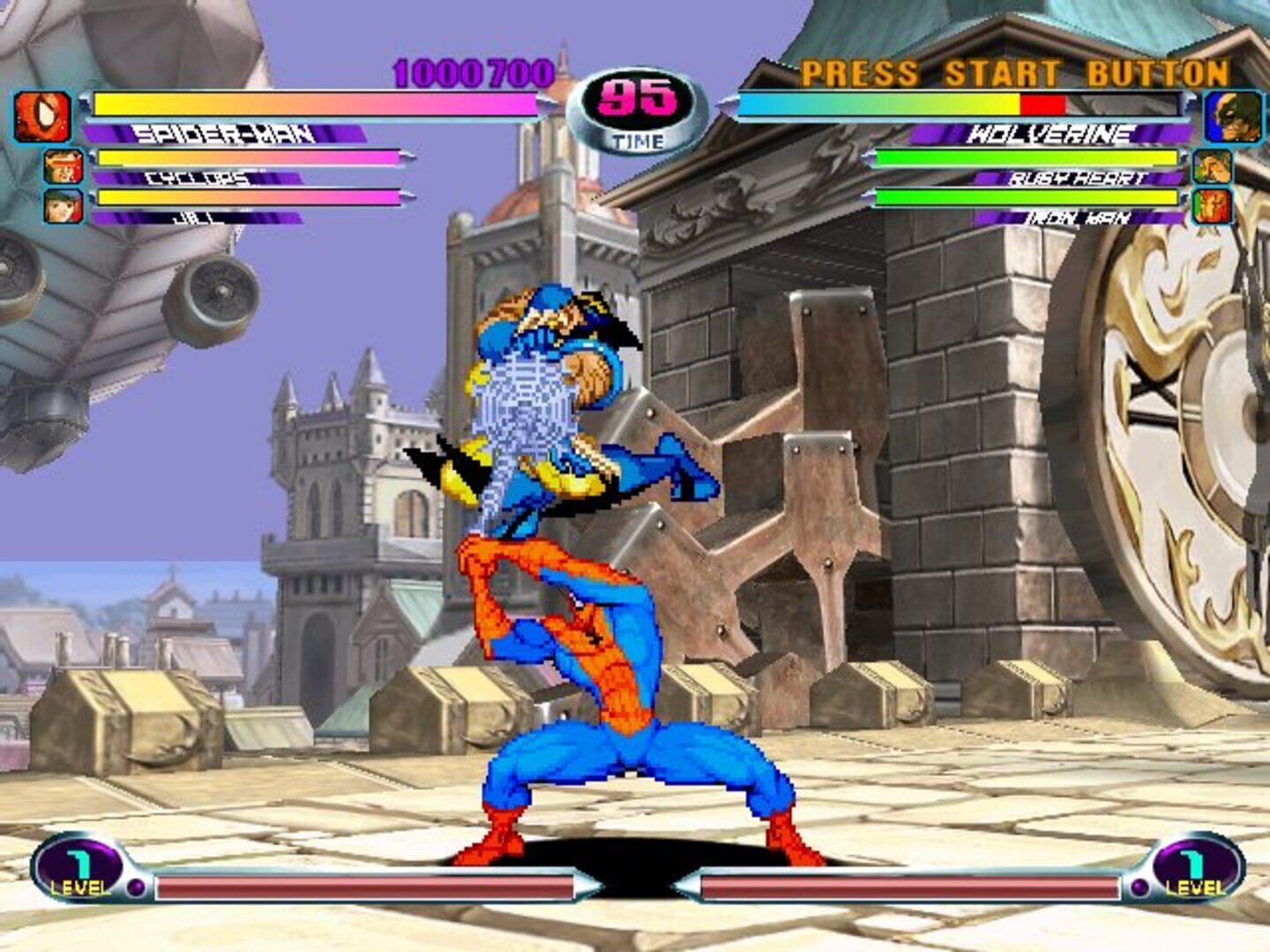 Marvel vs. Capcom 2: New Age of Heroes screenshot 1