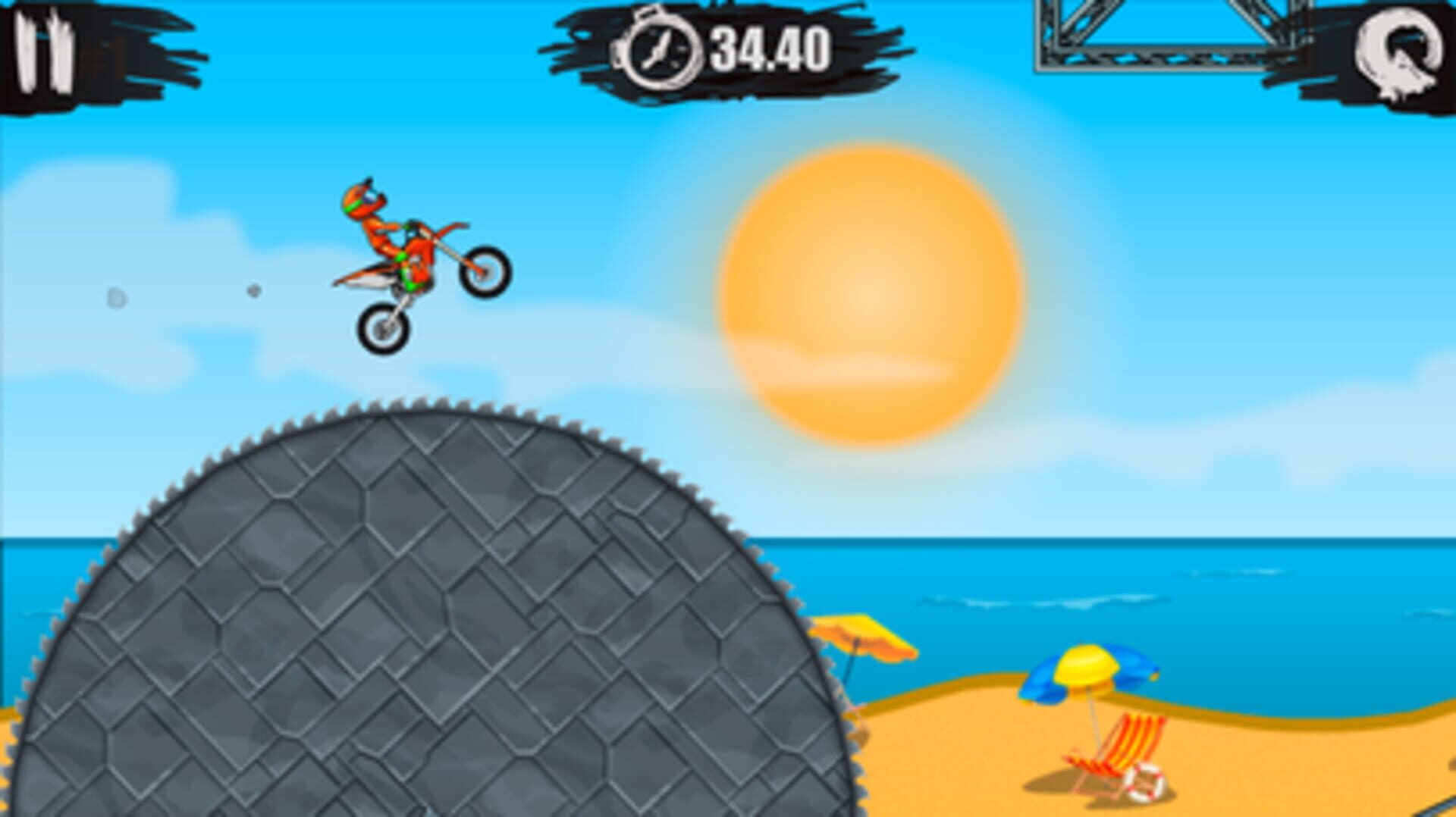 Moto x3m screenshot 1