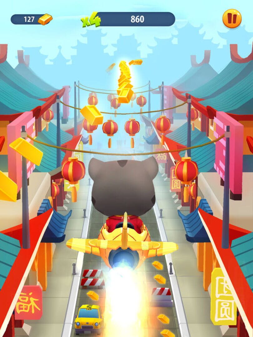Talking Tom Gold Run screenshot 8