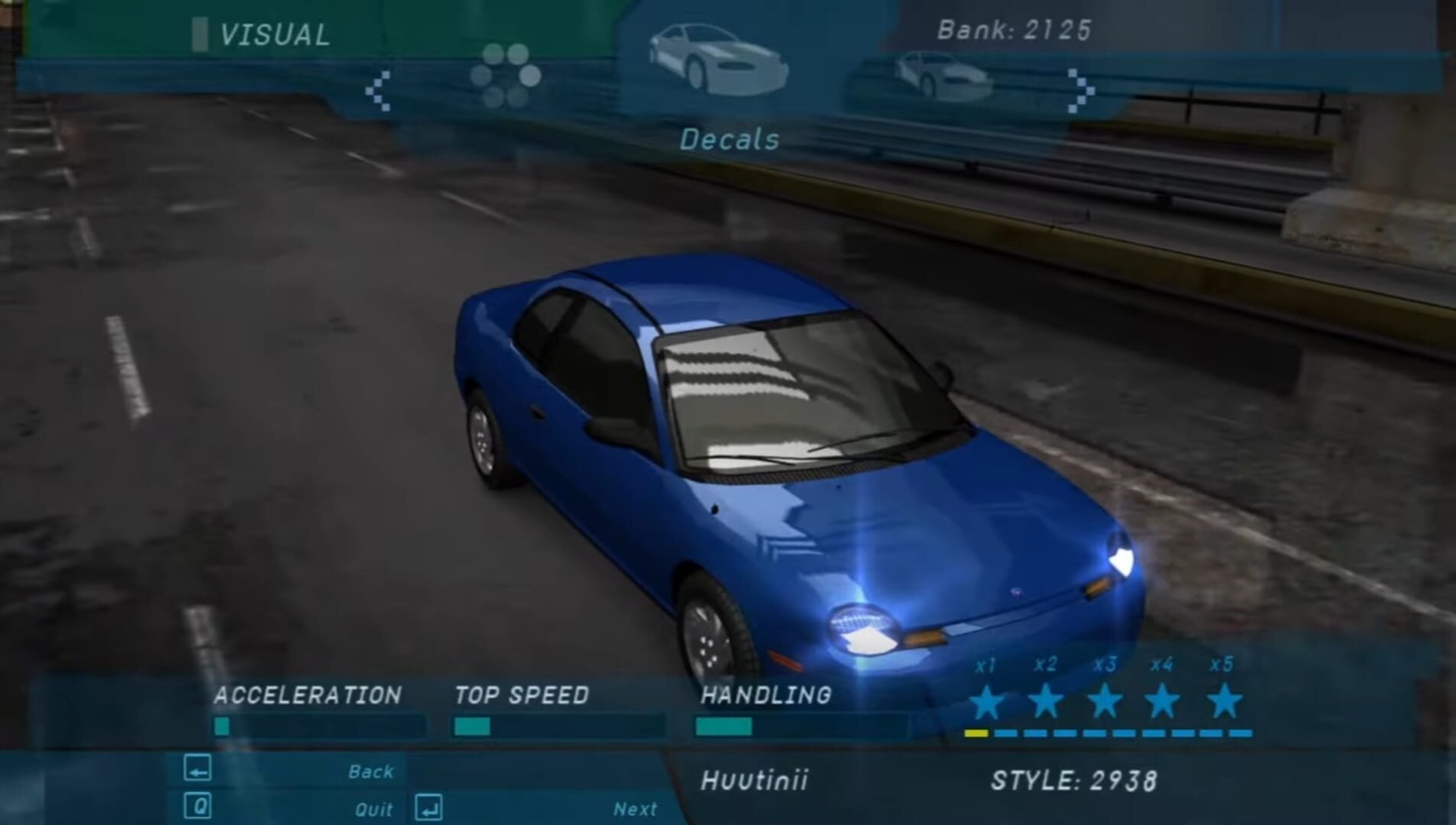 Need for Speed: Underground screenshot 9