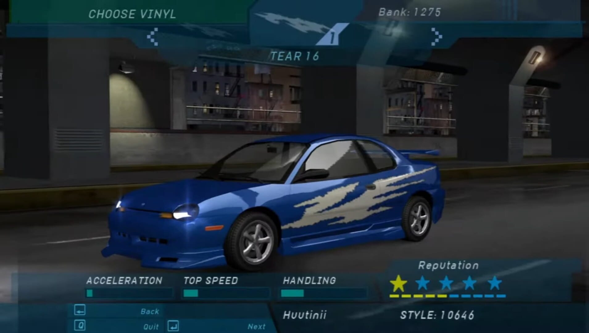 Need for Speed: Underground screenshot 10